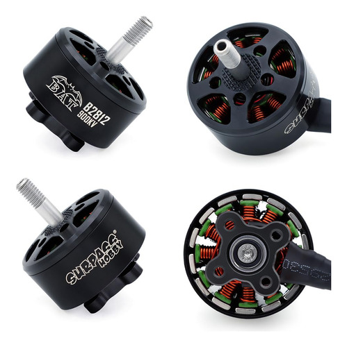 4 Motores Surpass B2812 900kv Fpv Sin Escobillas Cw/ccw 5s-6