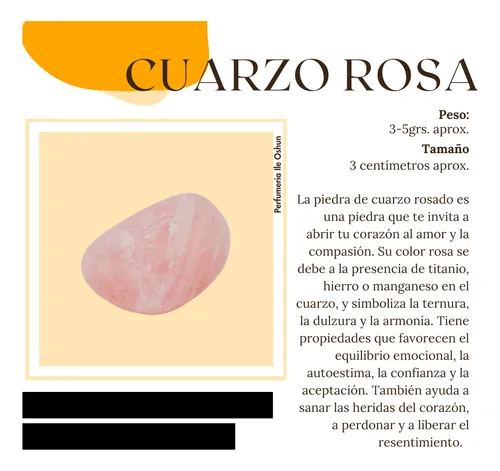 Piedra Cuarzo Rosado