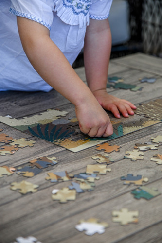 Imagen 3 de 5 de Puzzle 100 Piezas Para Niños Zorro Animales Típicos Chilenos