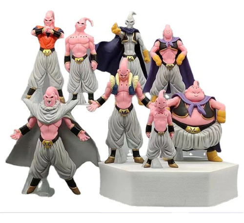 Dragon Ball Z Majin Boo Figuras 7 - 11cm 8 Unidades 