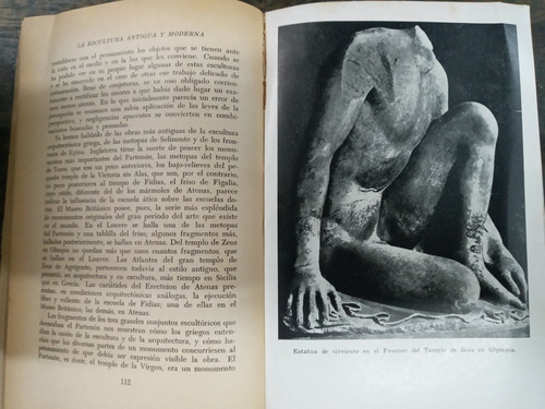 Imagen 6 de 7 de La Escultura Antigua Y Moderna * Luis Y Renato Menard * 1947