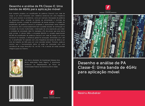 Desenho E Análise De Pa Classe-e: Uma Banda De 4ghz Para Apl