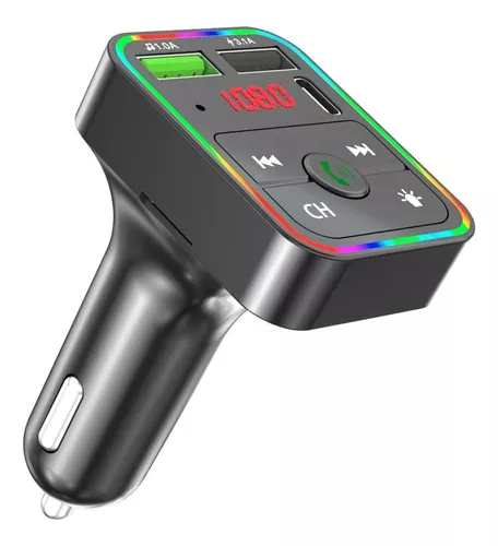 Manos libres Bluetooth CARB2 para coche con transmisor FM