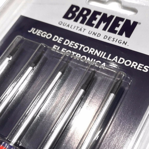 Destornillador Perillero Electronica 5 Piezas Bremen 4040
