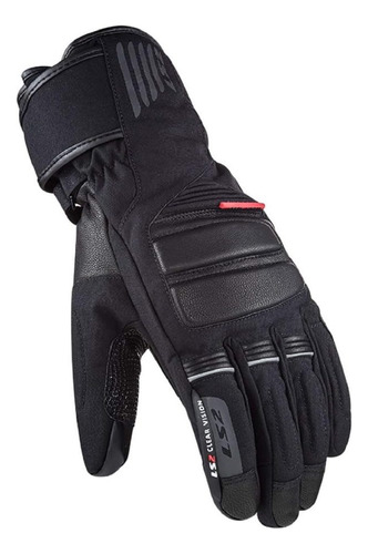 Guante De Moto Invierno Ls2 Frost Negro Talle L - Cafe Race