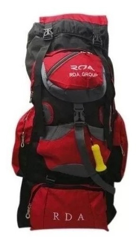 Morral Camping Rda 70 - 90 Lts Viaje + Linterna