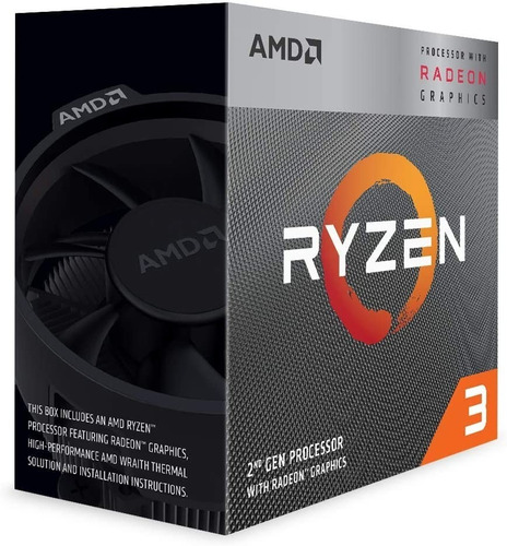 Procesador Amd Ryzen 3 3200g 4.0ghz 6mb