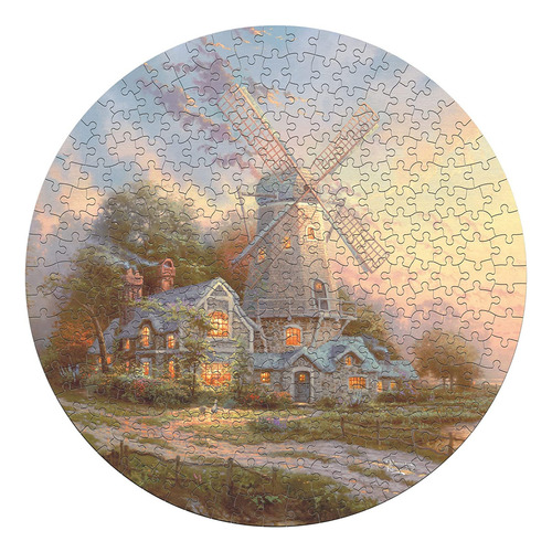  Thomas Kinkade  Paquete Múltiple 8 En 1  2 Redondo 