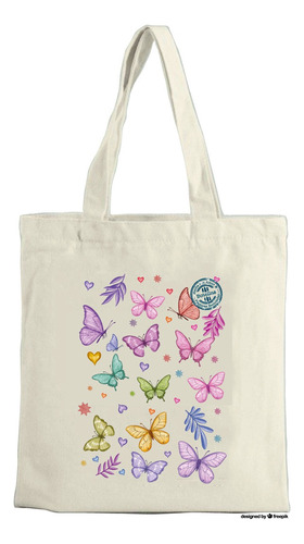 Bolsa Reutilizable Tote Bag Shopping Bag Mariposas