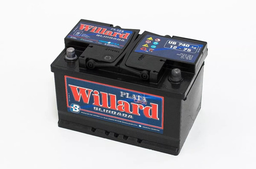 Baterias Para Autos Ub740 Willard Ag Blindada 12x75 