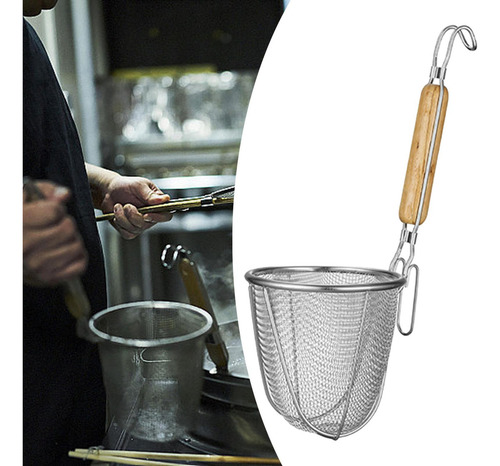 - Colador De Albóndigas De Comida, Cesta Para Freír, C