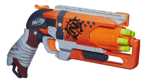 Nerf Zombie Strike Hammershot Blaster Naranja