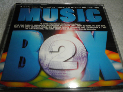 Cd Remixes Cuadruple Importad Music Box Vol. 2 (cd Original)