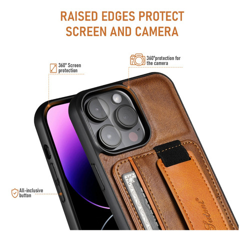 Nuevo Capa Capinha Com Alça Para iPhone 15 14 13 12 Pro Max
