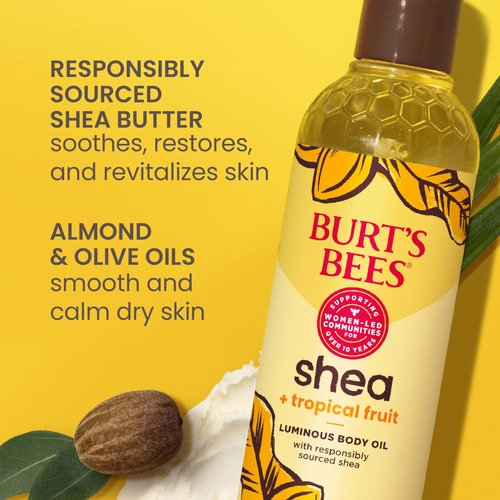 Aceite Corporal Burt's Bees Shea + Tropical Fruit 240 Ml Chr
