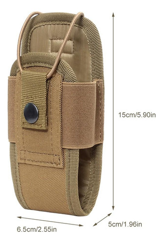 Walkie Talkie Talkie Molle Tactical 1000d, Funda Para Caza
