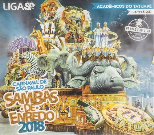 Cd Duplo Sambas De Enredo Carnaval De São Paulo 2018 Liga Sp