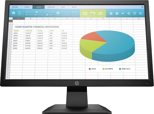Monitor Hp P204 Led 19,5 Hdmi Vga Displayport Hd Cta