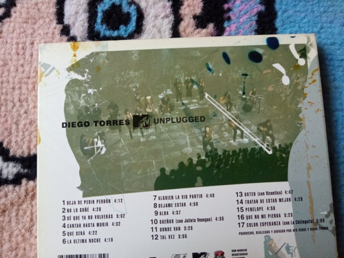 Diego Torres Cd Unplugged (Usado)