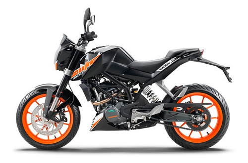 Imagen 2 de 17 de Moto Naked Calle Ktm Duke 200 Financiada Cuota Urquiza Motos