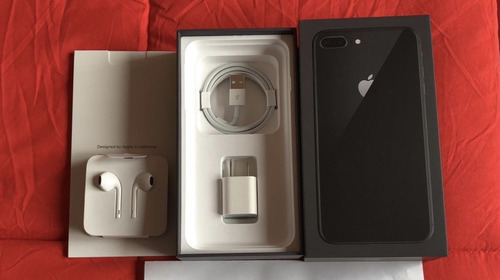 iPhone 8 Plus Negro Spacial De 256 Gigas Impecable Original