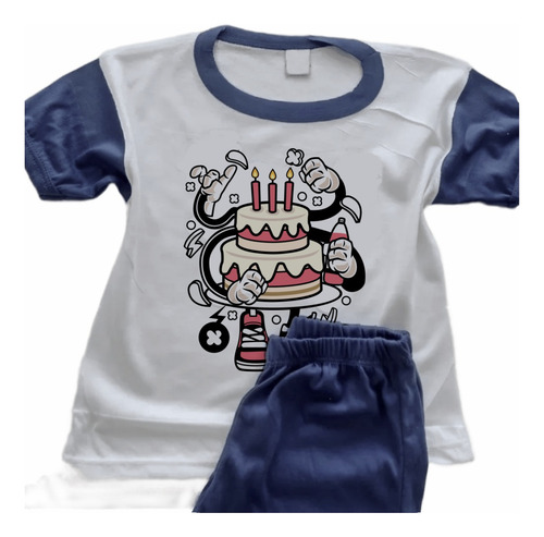 Pijamas Huevos Fritos Infantil Estampado Personalizado 0099
