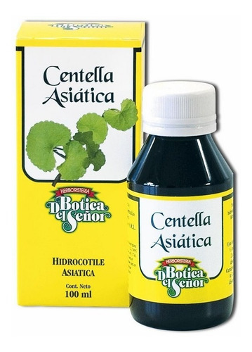 Imagen 1 de 1 de Tintura Centella Asiática Botica Del Señor 100ml