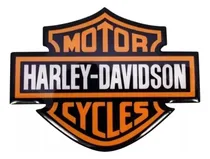 Comprar Adesivo Compatível Harley Davidson Resinado 5x3,5 Cms Rs23 Cor HARLEY DAVIDSON MOTORCYCLES MOTOR CLOTHES