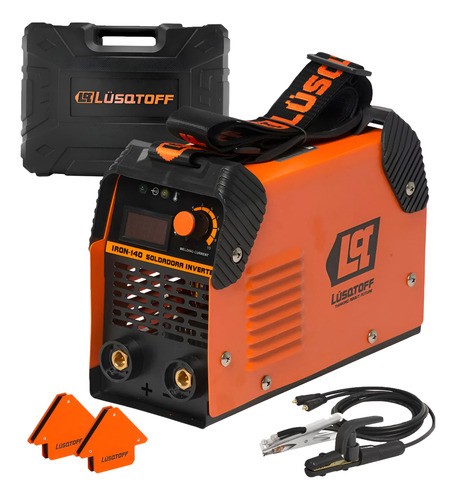 Soldadora Inverter Lusqtoff Megairon140-9 + Accesorios