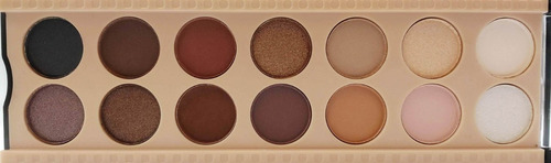 Imagen 3 de 9 de Maquillaje Paleta Sombras Ojos 14 Tonos Terra Matte & Shine