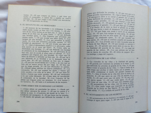 El Fuero De Cuenca - Editorial Tormo Segunda Edicion 1978 (Usado)