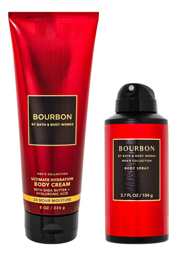 Bourbon Spray Y Crema Para Caballero Bath & Body Works