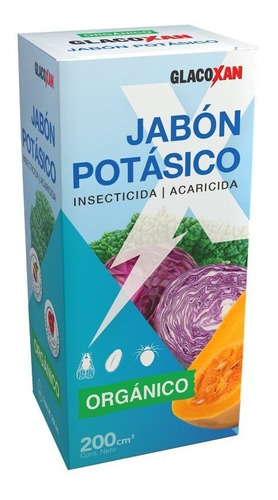 Insecticida Acaricida Orgánico Jabón Potásico Glacoxan®200cc