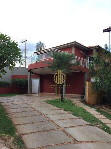 Imagem 7 de 24 de Casa Com 4 Suítes Episcina Aquecida Condomínio Aurora Village - Ca0933