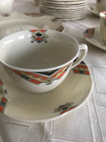 Woods Ivory Ware Porcelana Inglesa Juego De Té 41 Piezas Blanco (Usado)