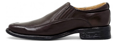 Zapatos Mocasin De Vestir Piel Clásicos Ajuste Elastico P01