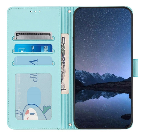 Funda Divertida Con Gato Y Ratón Para Samsung, Con Correa