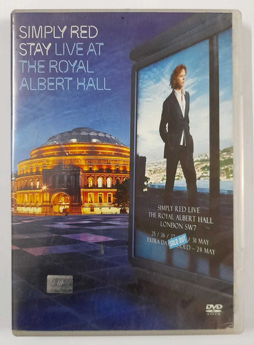 Dvd Simple Red Stay Love At The  Royal Albert Hall