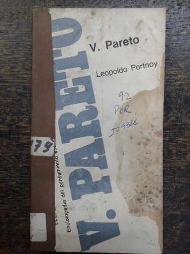 Vilfredo Pareto * Leopoldo Portnoy * Ceal *