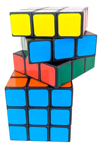 Kit 50 Brinquedo Cubo Mágico Colorido Presente