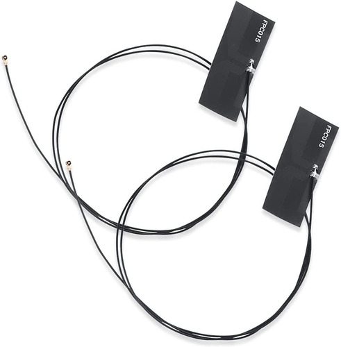 Imagen 5 de 8 de Dos Antenas Wifi Ax210 Intel Mhf4 Ipex 2.4ghz 5ghz 5.8g Ngff