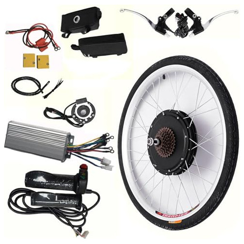 Kit De Conversión De Bicicleta Eléctrica De Rueda Trasera, J