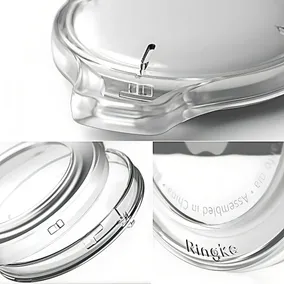 Funda Ringke Slim Para Airtag Localizador Llavero Color Transparente