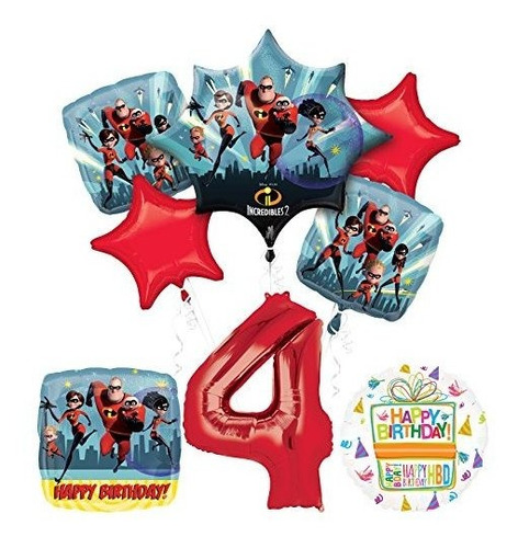 Mayflower Incredibles 2 Party Supplies Decoraciones Para Ram