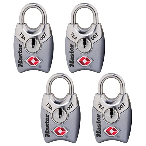 Candado De Equipaje Master Lock 4689q, 4 Pack