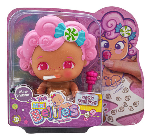 The Mini Bellies Mini Shusha Poop Surprise 12cm Famosa