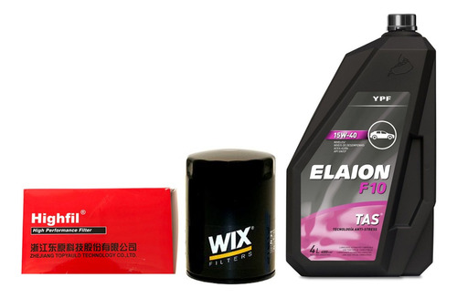 Kit Aceite + Filtro De Aceite Y Aire Para Citroen Saxo 1.5d