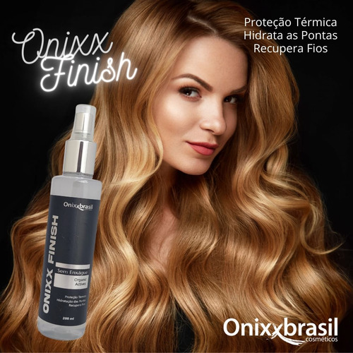 Finalizador Em Oleo Onixx Finish Protetor Térmico 200ml