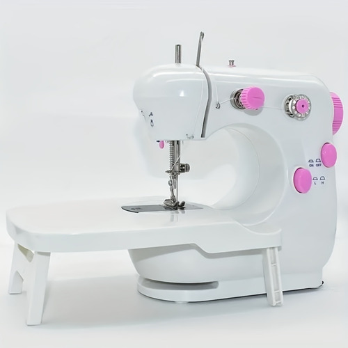 Máquina De Coser Overlock De Escritorio Portátil Pequeña