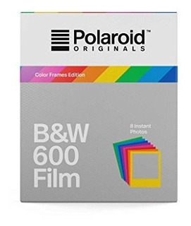Originales Polaroid De B Y W Film Para 600 - Marcos De Color